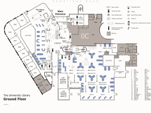 map of the ground floor