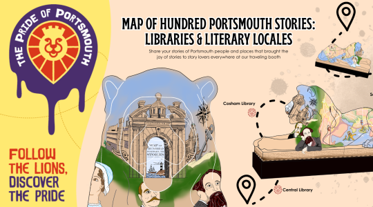 Pride of Portsmouth banner (cropped)