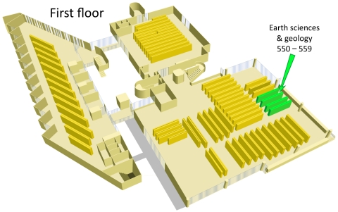 printed book location map