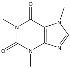 Caffeine: the main stimulant present in tea and coffee