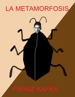 "The metamorphosis" by Franz Kafka - drawing of a cockroach with a man's face