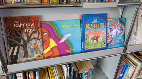 Books by South Asian authors from the Outside In World collection of children's books in translation