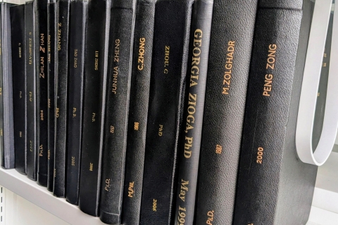 Bound doctoral theses