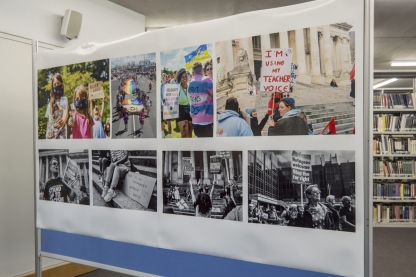 Photos of protests in Portsmouth