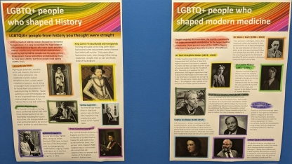 Posters: LGBTQ+ people who shaped History, LGBTQ+ people who shaped modern medicine