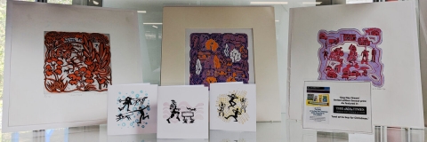 Linocut prints