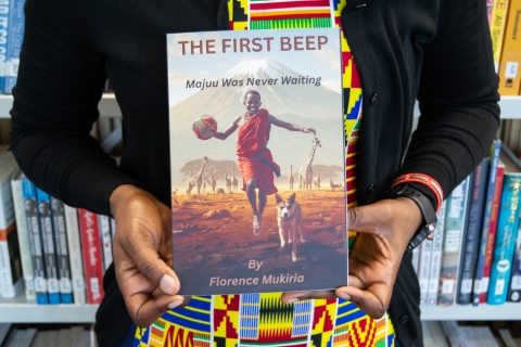 Copy of Florence Mukiria's novel, "The first beep"