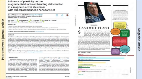 Magazine example. Please contact library@port.ac.uk for full information. 